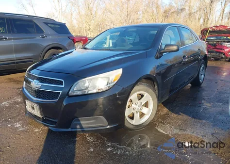 2013 Chevrolet Malibu 1Ls из США, поврежденный, VIN 1G11B5SA5DF243977